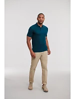 Pánské piqué polo 10. bottle green model 22420832 - Russell Athletic Pánské piqué polo 10. bottle green model 22420832 - Russell Athletic