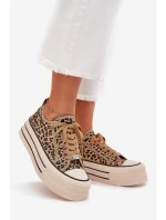 Dámské Tenisky Na Masivní Platformě Leopard model 21703636 - Boto Dámské Tenisky Na Masivní Platformě Leopard model 21703636 - Boto