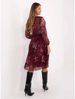 Sukienka IT SK  bordowy model 21488908 - FPrice