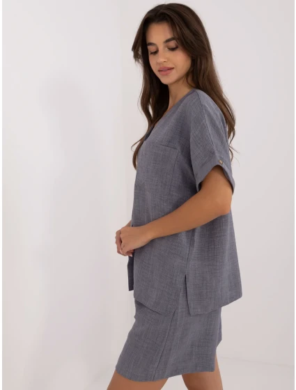 Komplet LK KMPL model 20470324 ciemny szary - FPrice Komplet LK KMPL model 20470324 ciemny szary - FPrice