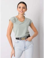 T shirt RV TS model 18622274 pistacjowy - FPrice T shirt RV TS model 18622274 pistacjowy - FPrice