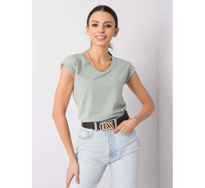 T shirt RV TS model 18622274 pistacjowy - FPrice T shirt RV TS model 18622274 pistacjowy - FPrice