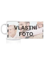 Personalizovaný klasický bílý keramický hrníček 300 ml s fotografií Personalizovaný klasický bílý keramický hrníček 300 ml s fotografií
