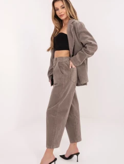 Kordové kalhoty model 225000 Rue Paris