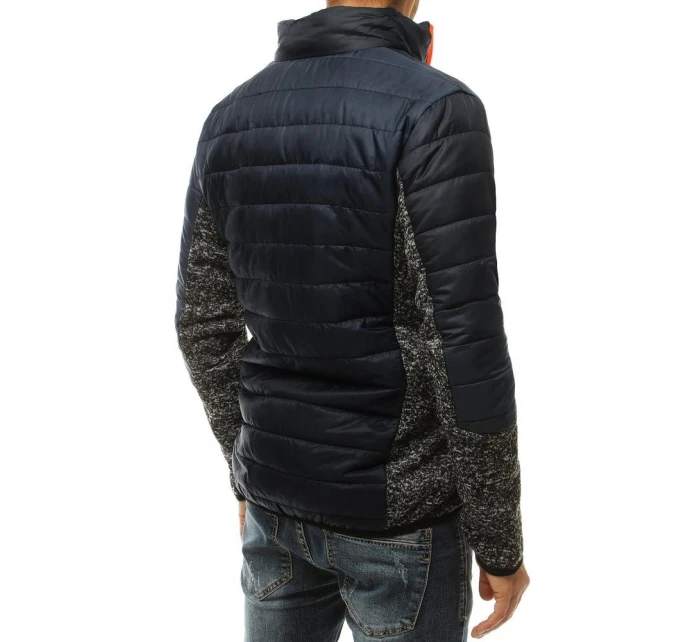 Pánská přechodná bunda tmavě modrá Dstreet TX3783z Pánská přechodná bunda tmavě modrá Dstreet TX3783z