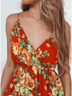 MISSBLOSSY oranžové maxi šaty FashionStreet EY2620