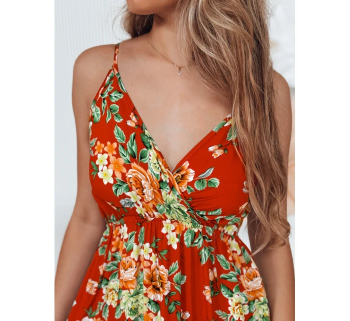 MISSBLOSSY oranžové maxi šaty FashionStreet EY2620