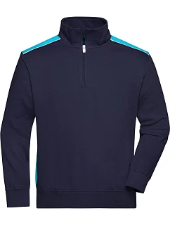 JN Pracovní mikina s 1/4 zipem Color 02.0 model 22529460 - Daiber