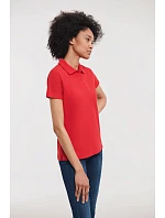 Dámské piqué polo 10. bright red model 22473634 - Russell Athletic