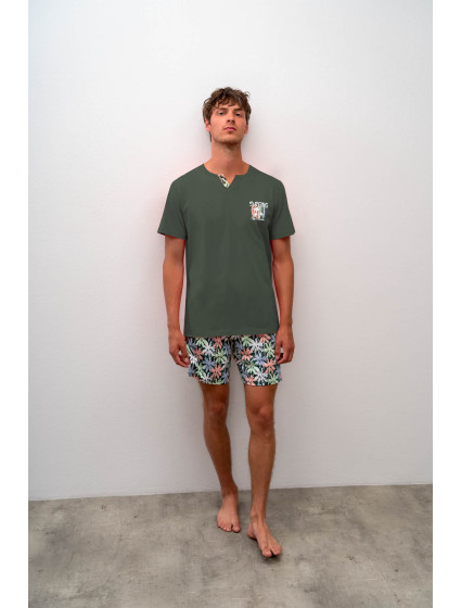 Vamp - Pohodlné dvoudílné pánské pyžamo 16670 - Vamp