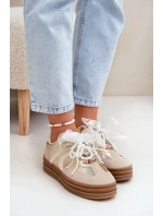 Dámské Tenisky Na Platformě S Ozdobami model 21688417 - Boto Dámské Tenisky Na Platformě S Ozdobami model 21688417 - Boto