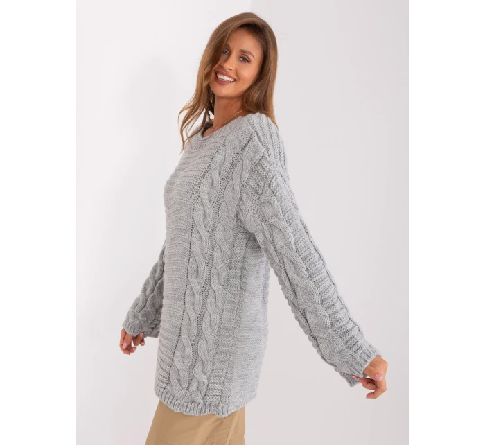 BA SW 8047 jumper.92P šedá BA SW 8047 jumper.92P šedá