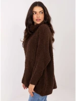 Jumper CH SW 72993.25 tmavě hnědý Jumper CH SW 72993.25 tmavě hnědý