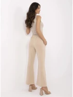 Spodnie DHJ SP model 21034971 jasny beżowy - FPrice Spodnie DHJ SP model 21034971 jasny beżowy - FPrice