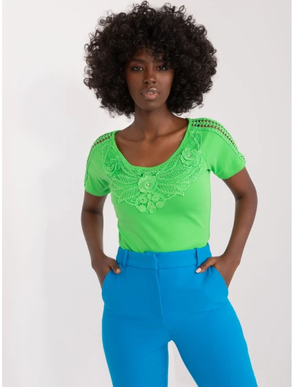 Blůza PM BZ GN2074.77 světle zelená Blůza PM BZ GN2074.77 světle zelená