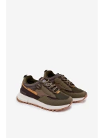 Pánské sportovní tenisky Big Star HI-POLY SYSTEM – tmavě zelené Pánské sportovní tenisky Big Star HI-POLY SYSTEM – tmavě zelené