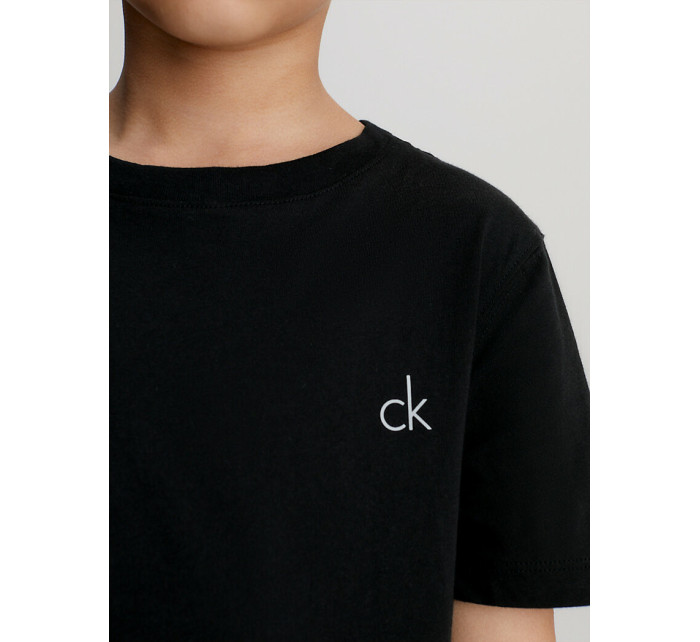 Chlapecké tričko 2 Pack Boys Lounge T-Shirts Modern Cotton B70B793300908 bílá/černá - Calvin Klein