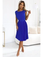 LILA sukienka z krótkim i  model 20601857 - numoco