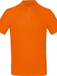 B&C Inspire Polo /men_° Pánské piqué polo z bio bavlny 01.0430 orange