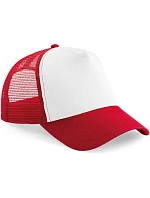 Beechfield B 640 5 panelová Trucker kšiltovka 53.0640 classic red/white
