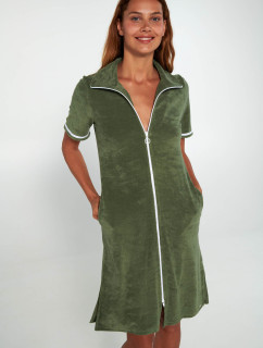 Vamp - Jednobarevné šaty s krátkými rukávy 20551 - Vamp