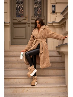 Kožené Dámské Sněhule Na Silné Podešvi S Kožešinou Big Star model 21669685 Hnědé - Big Star Shoes