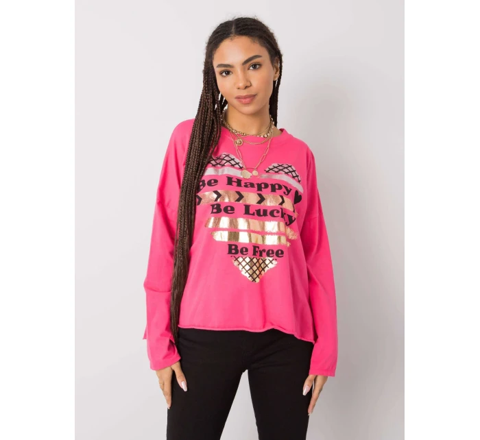 Halenka DHJ BZ model 17416246 tmavě růžová - FPrice