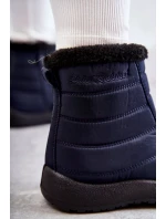 Dámské tmavě modré teplé sněhule Mezyss Dámské tmavě modré teplé sněhule Mezyss