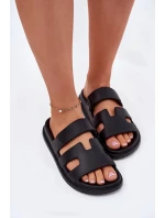 Dámské pěnové pantofle – černé