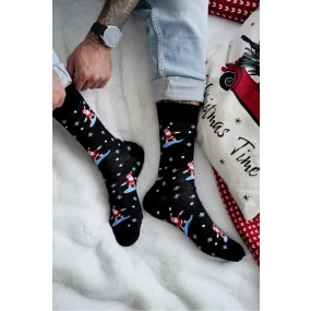 Pánské vánoční ponožky Santa on model 21730140 - Milena