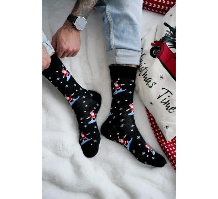 Pánské vánoční ponožky Santa on Snowboard 1290.032 Pánské vánoční ponožky Santa on Snowboard 1290.032