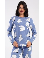 Dámské pyžamo dlouhé a model 21417091 - Vienetta