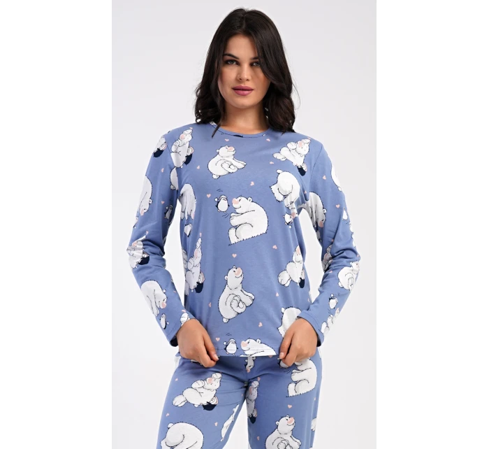 Dámské pyžamo dlouhé a model 21417091 - Vienetta