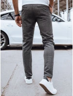 FashionStreet pánské ležérní šedé kalhoty UX4406