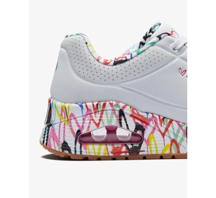 Skechers X Jgoldcrown Uno Loving Love W 155506-WHT dámské boty