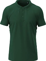 Stedman Stretch Polo Pánské elastické piqué polo z těžké bavlny 05.9640 bottle green