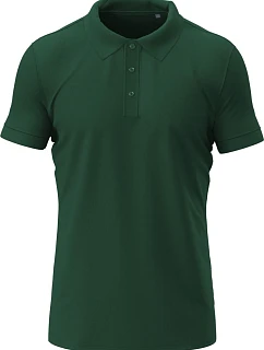 Stretch Polo Pánské elastické piqué polo z těžké bavlny model 22478293 bottle green - Stedman