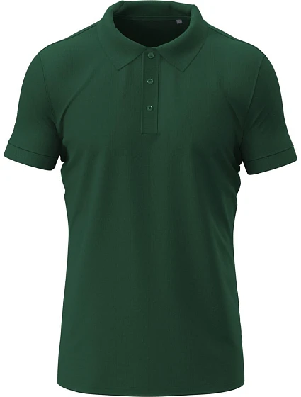 Stedman Stretch Polo Pánské elastické piqué polo z těžké bavlny 05.9640 bottle green Stedman Stretch Polo Pánské elastické piqué polo z těžké bavlny 05.9640 bottle green