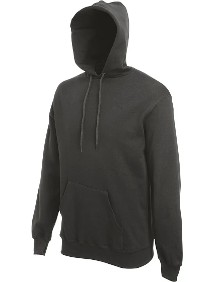 Fruit of the Loom Classic Hooded Sweat Mikina s kapucí 16.2208 light graphite Fruit of the Loom Classic Hooded Sweat Mikina s kapucí 16.2208 light graphite