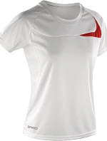 Spiro S 182F Dámské tréninkové tričko 29.182F white/red