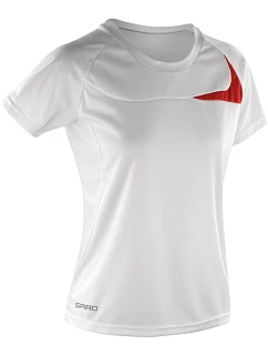 S Dámské tréninkové tričko 29. white/red model 22413706 - Spiro