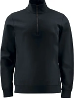 ProJob 2128 Sweatshirt 1/2 Zip Těžká pracovní mikina Doubleface s 1/4 zipem 64.2128 black