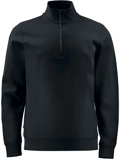ProJob 2128 Sweatshirt 1/2 Zip Těžká pracovní mikina Doubleface s 1/4 zipem 64.2128 black
