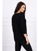 Halenka s potiskem Tide černá Halenka s potiskem Tide černá