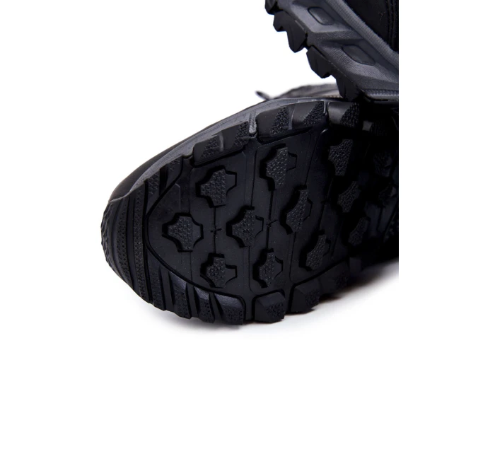 Pánské zateplené boty Trekingové boty Cross Jeans KK1R4022C Černe