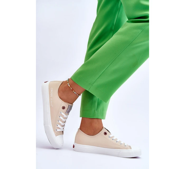 Dámské tenisky model 21613058 béžove - Cross Jeans