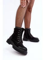 Dámské zdobené boty s zipem černé model 21640466 - Boto Dámské zdobené boty s zipem černé model 21640466 - Boto