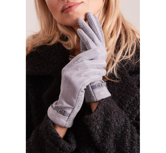 Rukavice AT RK model 16086571 šedá - FPrice Rukavice AT RK model 16086571 šedá - FPrice