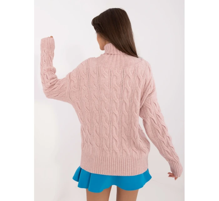 Jumper AT SW 23445.00 světle růžový Jumper AT SW 23445.00 světle růžový