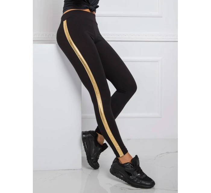 Legíny RV LG R4766.06 černá a zlatá Legíny RV LG R4766.06 černá a zlatá